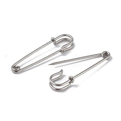 Non-Tarnish 304 Stainless Steel Safety Pins Brooch Findings STAS-I673-05P-1