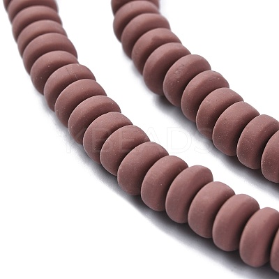 Handmade Polymer Clay Beads Strands X-CLAY-N008-008-125-1