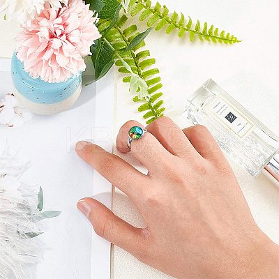 DIY Earring & Finger Ring Making Kits DIY-UN0001-45P-1