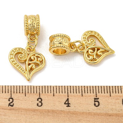 Tibetan Style Alloy European Dangle Charms PALLOY-F199-29G-1