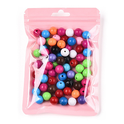 Macaron Color Plastic Yin-yang Resealable Bags OPP-N001-01C-08-1