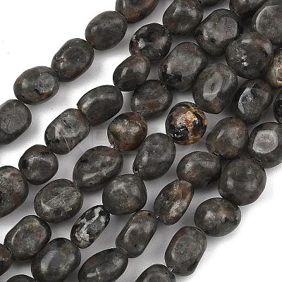 Natural Fluorescent Syenite Rock(Glow under UV Light) Beads Strands GG-C286-A26-1