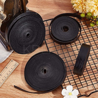 Flat Cowhide Leather Cord WL-GF0001-08D-01-1