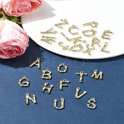 26Pcs 26 Styles Brass Pendants KK-FS0001-35-1