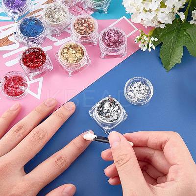 Flake Foil Nail Art Glitter Powder MRMJ-OC0001-15-1