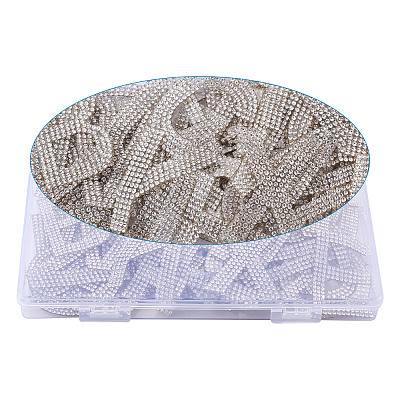 Glitter Hotfix Rhinestone Iron on Patches DIY-CD0001-10D-1