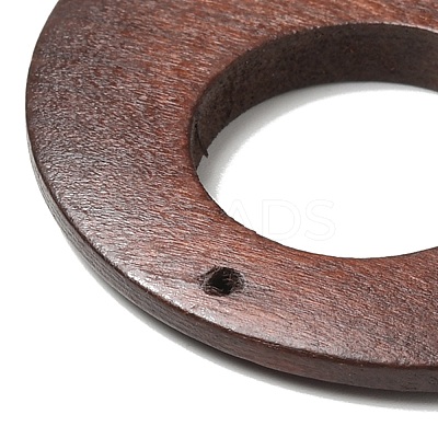 Spray Painted Wood Big Pendants WOOD-H101-04-1