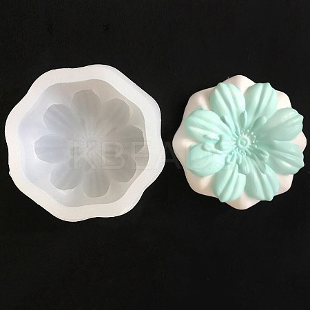 Cherry Blossom Flower Shaped DIY Candle Silicone Molds PW-WG4E862-04-1