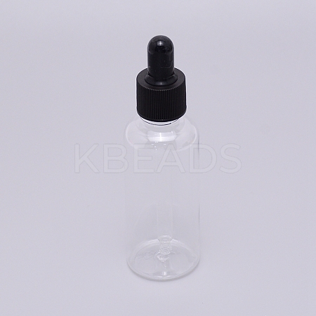 Empty Plastic Dropper Bottles AJEW-WH0168-21-1