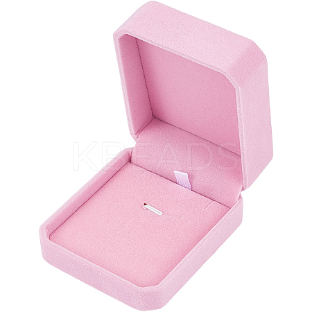Velvet Jewelry Storage Boxes for Pendant OBOX-WH20001-02B-02-1
