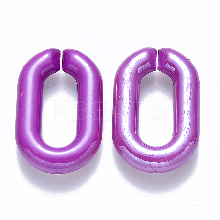 Opaque Acrylic Linking Rings X-OACR-S036-006A-H04-1