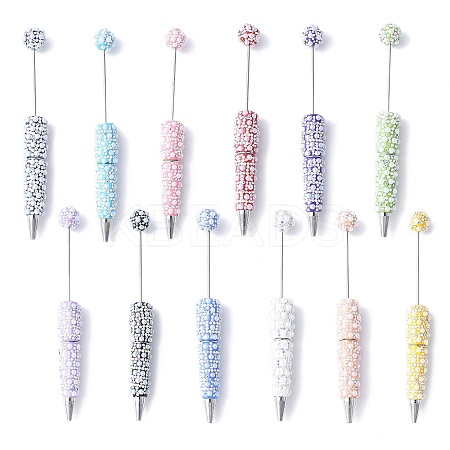 Alloy Beadable Pen AJEW-A066-04-1