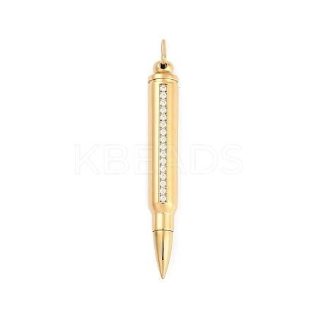 304 Stainless Steel Big Pendants STAS-F310-14G-1