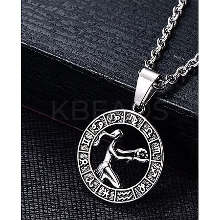 Non-Tarnish Stainless Steel Pendants PW-WG33219-08-1