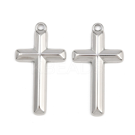 304 Stainless Steel Pendants STAS-L303-28P-02-1