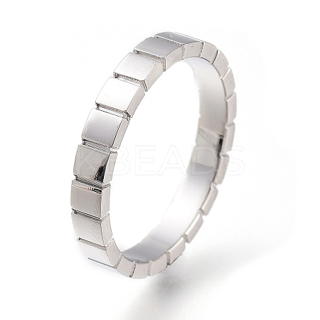 Tarnish Resistant 304 Stainless Steel Finger Rings LS-RJEW-F110-02P-7-1
