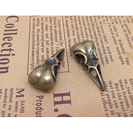 Tibetan Style Alloy Beads X-PALLOY-WH0002-01AB-1