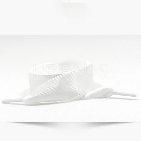 Flat Polyester Shoelaces AJEW-H155-04K-1