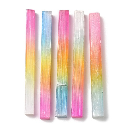 Electroplated Natural Selenite Sticks Wands G-B034-02A-1