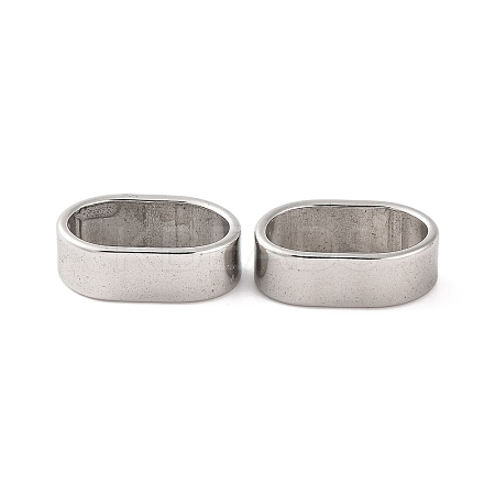 Non-Tarnish 304 Stainless Steel Slide Charms STAS-S133-01P-02-1