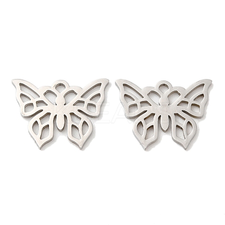 Non-Tarnish 201 Stainless Steel Pendants STAS-A084-14P-1