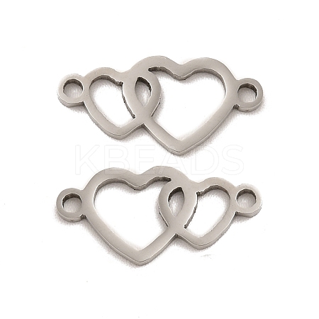 Non-Tarnish 201 Stainless Steel Connector Charms STAS-K251-083P-1