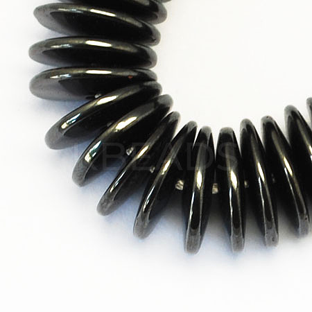 Non-magnetic Synthetic Hematite Beads Strands X-G-S095-1