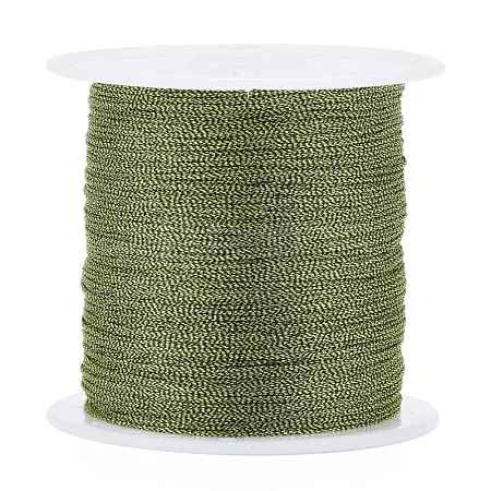 Polyester Braided Metallic Thread OCOR-I007-B-40-1