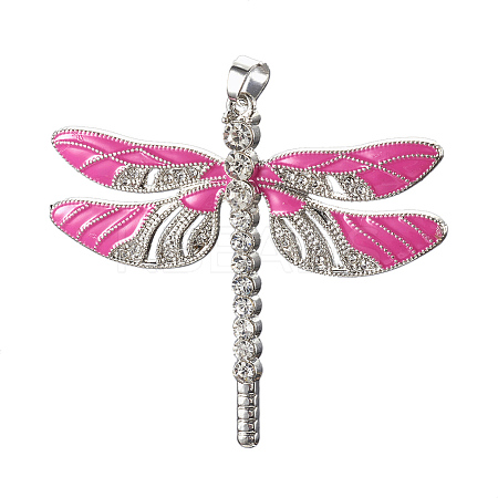 Alloy Enamel Big Pendants ENAM-G142-01P-1