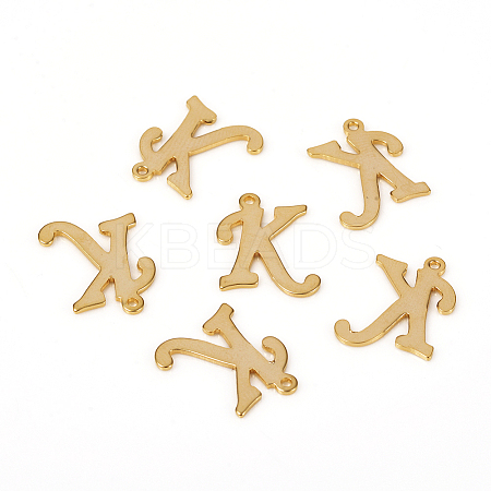 201 Stainless Steel Pendants STAS-L244-04K-G-1
