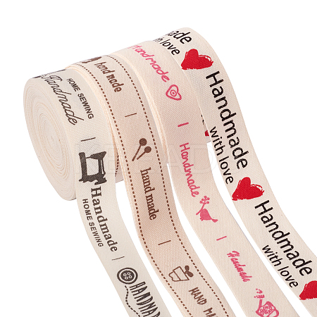 Cartoon Printed Cotton Ribbon OCOR-TA0001-33-1