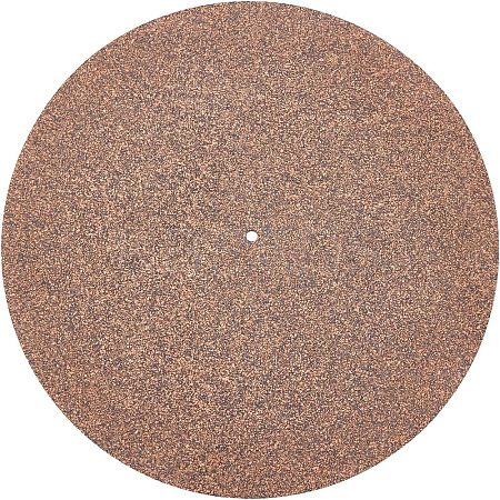 Flat Round Cork Record Mat DIY-WH0258-43-1