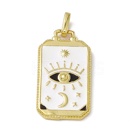 Alloy Enamel Pendants ENAM-D042-01H-1