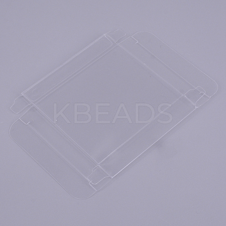 Transparent PVC Box Candy Treat Gift Box CON-WH0074-09-1