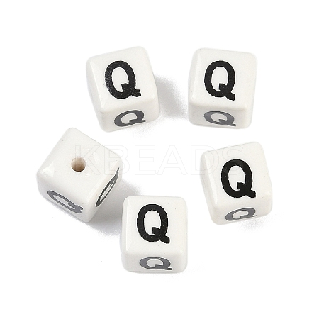 Porcelain Beads X1-PORC-R003-08Q-1