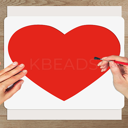 2Pcs Plastic Drawing Painting Stencils Templates DIY-WH0732-052-1