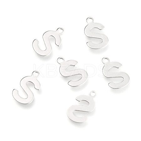 Non-Tarnish 201 Stainless Steel Charms X-STAS-C021-06P-S-1