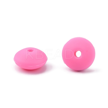 Food Grade Eco-Friendly Silicone Abacus Beads SIL-WH0008-14L-1