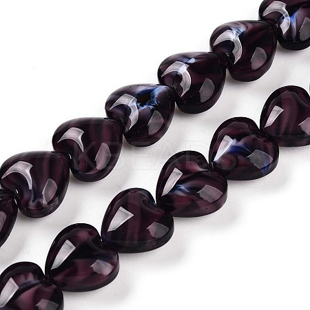 Millefiori Glass Beads Strands GLAA-T023-34C-1