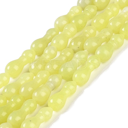 Natural Lemon Quartz Beads Strands G-K362-G01-01-1