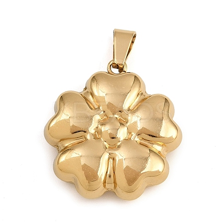 304 Stainless Steel Pendants STAS-P407-04C-G-1