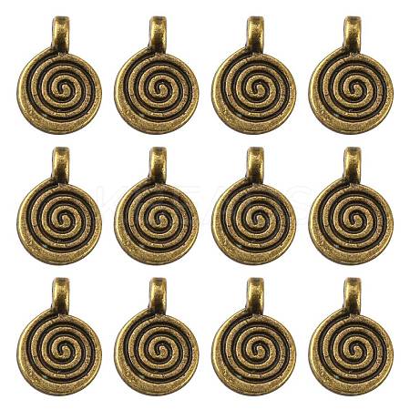 Tibetan Style Alloy Charms MLF0339Y-NF-1