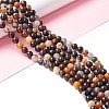 Natural Brecciated Jasper Beads Strands LS-G-M381-01C-4
