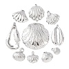 10Pcs 304 Stainless Steel Pendants STAS-P432-07P-1