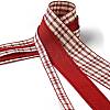 9 Yards 3 Styles Tartan Print Polyester Ribbon SRIB-C002-01G-3