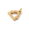304 Stainless Steel Charms LS-STAS-R001-04G-07-2
