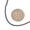304 Stainless Steel Cable Chain Twisted Chain Necklaces for Women Men NJEW-JN05818-3