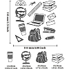 Stainless Steel Cutting Dies Stencils DIY-WH0279-104-2