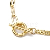 Sun Brass Clear Cubic Zirconia Charm Bracelets BJEW-JB10392-01-4