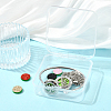 1Pc Stainless Steel Open Cuff Bangles & 1Pc Stainless Steel Pendant Neclace AJEW-SC0004-06A-7